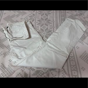 American Eagle White Jeggings (Size 12)